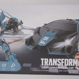 Topaty Transforming Car Solid RC Car Robot Transforming Robot 1:18 Drift  #1020